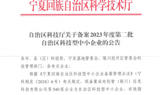 隆基電氣喜獲“自治區(qū)科技型中小企業(yè)”稱號(hào)